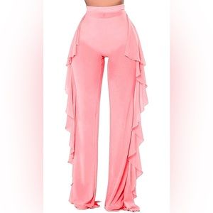 Mesh Swimsuit Cover Up Pants XXL